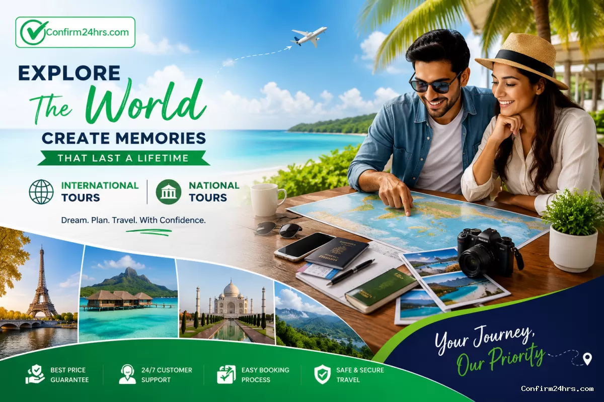 Plan Your Perfect Holiday with Confirm24hrs.com