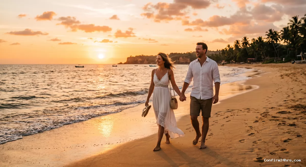 Radhanagar Beach Havelock Island Andaman sunset view for honeymoon couples