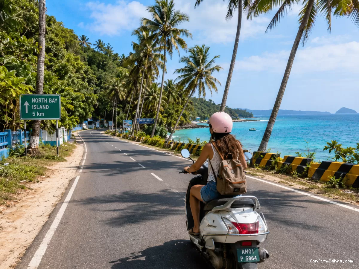 Self bike rental in Andaman