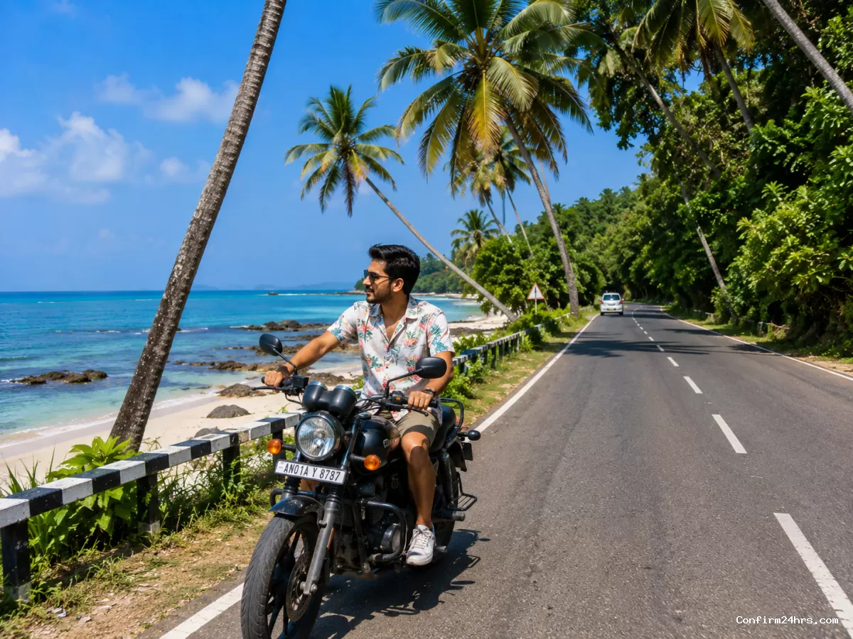 Radhanagar Beach bike rental