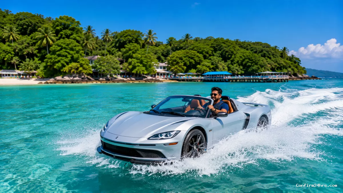 Jet Car Ride at North Bay Island