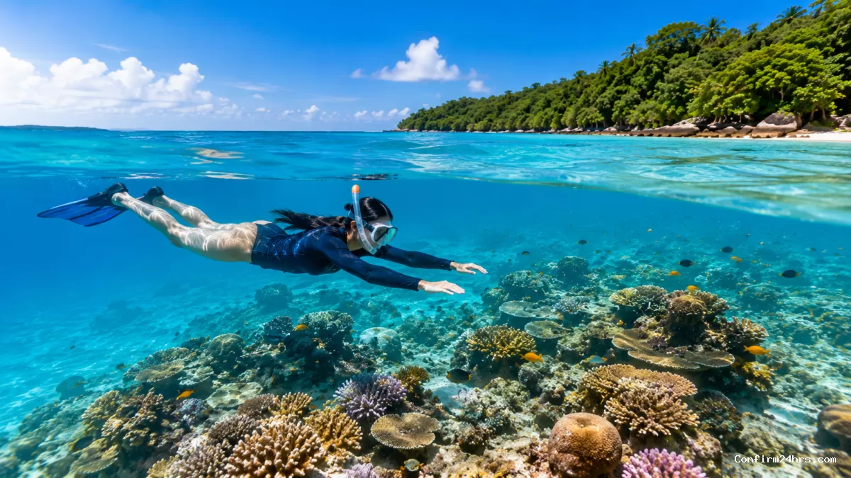 Snorkeling in Andaman