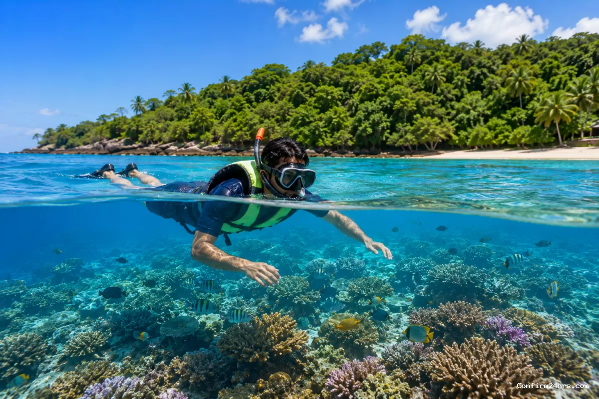 Snorkeling at Elephant Beach