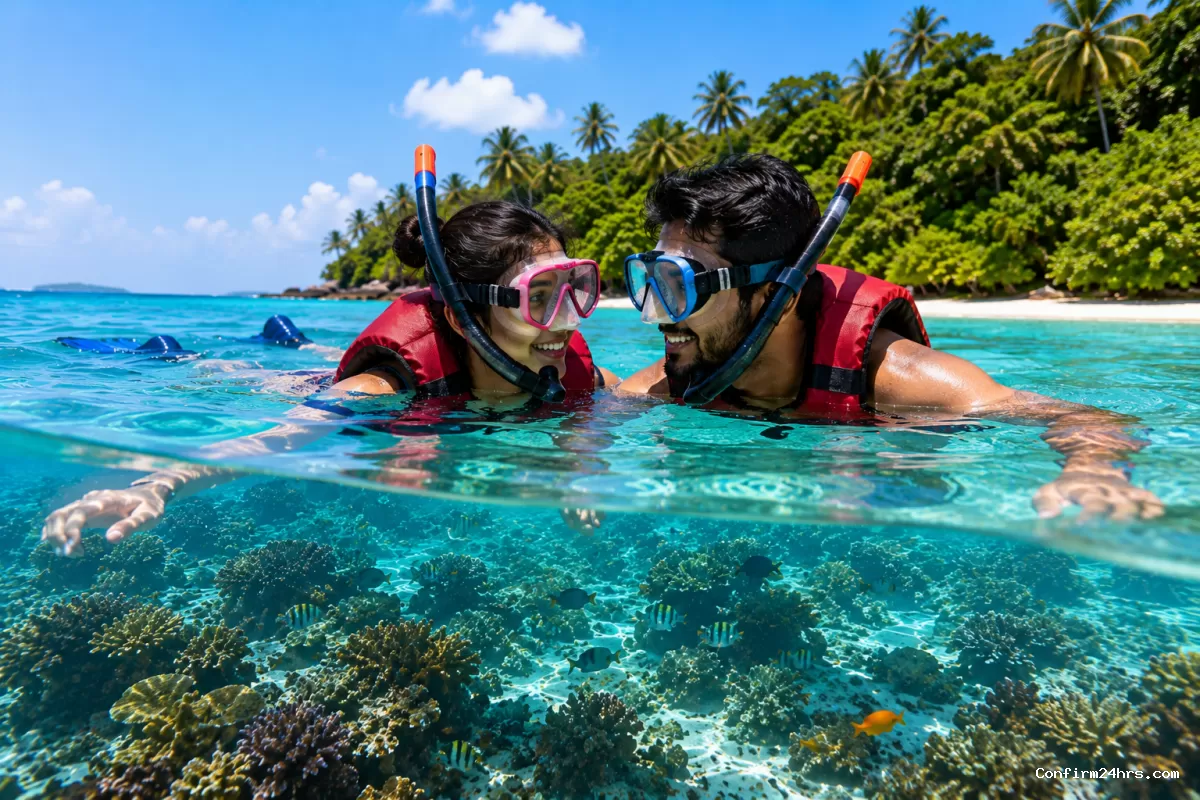 Snorkeling for couples in Andaman